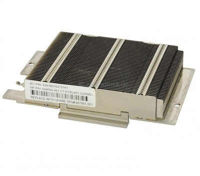 Радиатор [ HPE DL360p Gen8 ] High performance Latch heat sink 667881-001 667881-001 фото