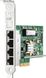 Мережевий Адаптер HPE Ethernet 1Gb 4-port 331T Adapter [ Four 1GbE ] [ Broadcom BCM5719 ] 647594-B21 (б/в) 647594-B21 фото 1