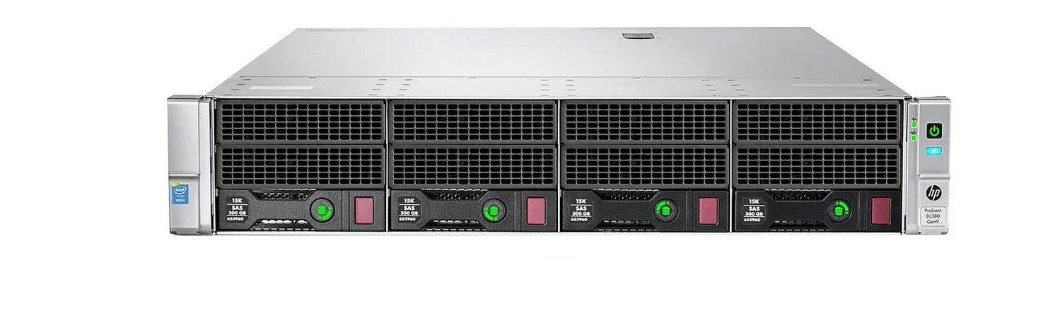 Serveur HP Proliant DL380 G9 12LFF - 2x Xeon E5-2667 V4, 64 Go RAM, Reconditionné