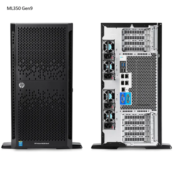 Сервер HPE ML350 Gen9 24 LFF ( 2x Xeon 2667v4 128GB DDR4 H240ar 2x 800W ) 192970 фото