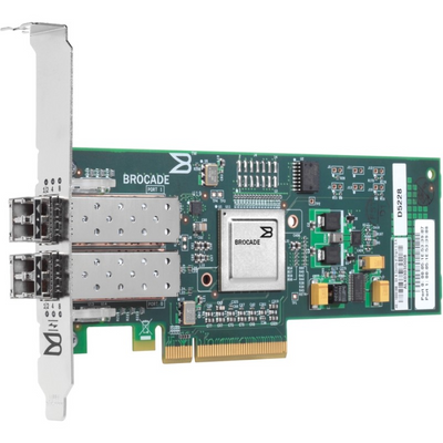 Мережевий Адаптер Brocade HPE 82B 8Gb 2-port PCIe Fibre Channel Host Bus Adapter AP770B (б/в) AP770B фото