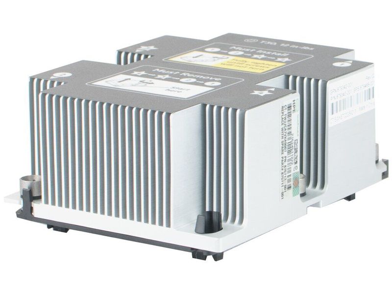 Радиатор [ HPE ML350 ] Standard heat sink 879468-001 879468-001 фото