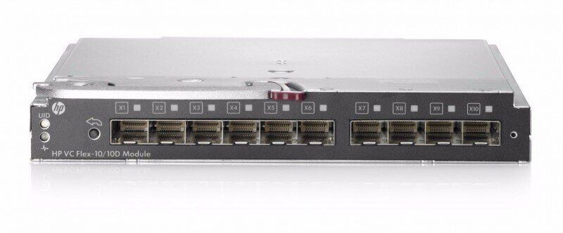 HPE Virtual Connect Flex-10/10D Module for c-Class BladeSystem 638526-B21 638526-B21 фото