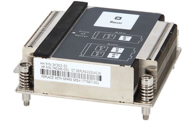 Радиатор [ HPE BL460c BL660c Gen9 ] Processor 1 heatsink, standard 777687-001 777687-001 фото