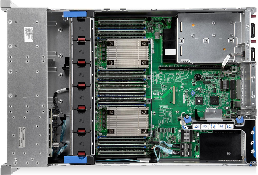 Сервер HPE DL380 Gen9 12 LFF ( 2x Xeon 2667v4 64GB DDR4 H240ar 561FLR-T 2x 800W ) 190960 фото