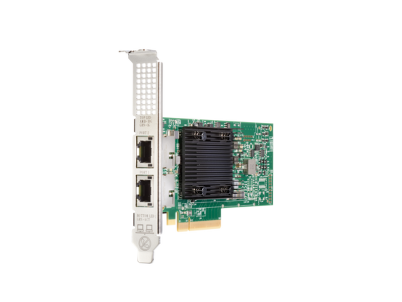Мережевий Адаптер HPE Ethernet 10Gb 2-port 535T Adapter 813661-B21 [ Broadcom BCM57416 PCI-E 3.0 x8 ] (б/в) 813661-B21 фото
