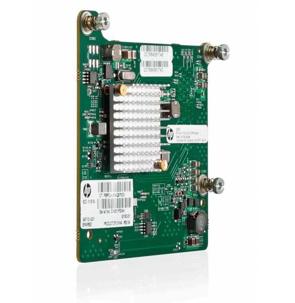 Мережевий Адаптер HPE Flex-10 10Gb 2-port 530M Adapter for BladeSystem c-Class [ 631884-B21 ] (б/в) 631884-B21 фото