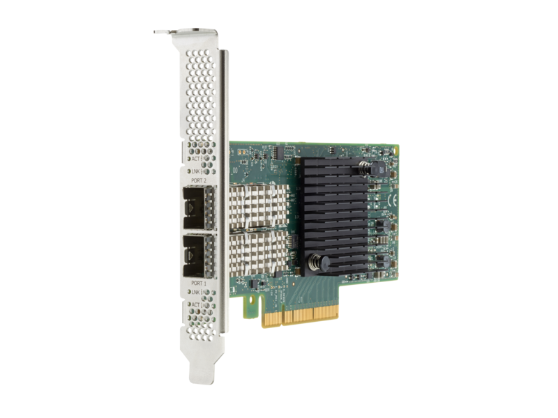 Сетевой Адаптер HPE Ethernet 10Gb 2-port 548SFP+ Adapter P11338-B21 [ PCI-E 3.0 x8 ] (б/у) P11338-B21 фото
