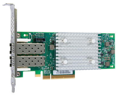 HPE SN1600Q 32Gb Dual Port Fibre Channel Host Bus Adapter P9M76A P9M76-63001 Qlogic QLE2742-HP 868141-001 040102-01001 фото