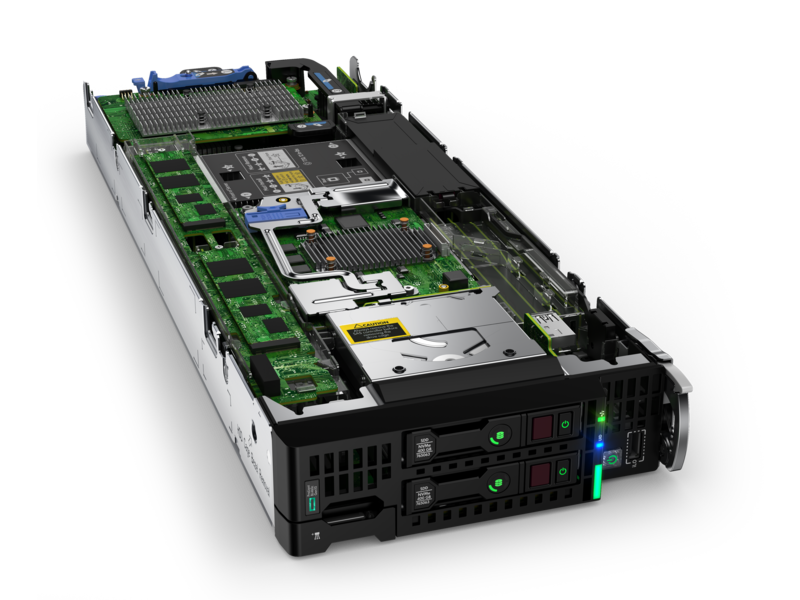 Сервер HPE BL460c Gen10 (2P Gold 6128 128GB DDR4 P204i-b 560FLB ) 111704 фото