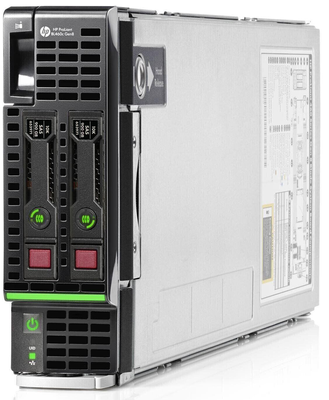 Сервер HPE ProLiant BL460c Gen8 Blade ( 2x Xeon 2667v2 64GB DDR4 P220i ) 100000 фото