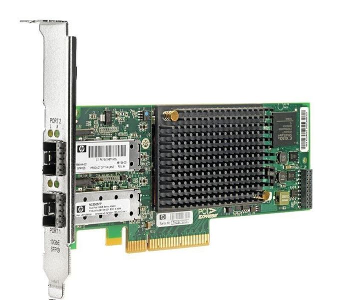 Мережевий Адаптер HP NC550SFP Dual Port 10GbE Server Adapter (б/в) 581201-B21 фото