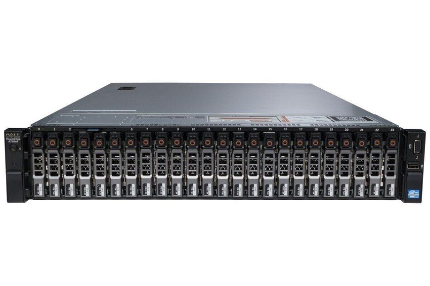 Dell PowerEdge R720 (2P 20C/40T 3.6GHz 64GB DDR3 H710P Intel X540 400GB SSD ) S2-12007 фото