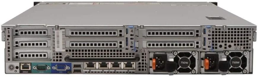 Dell PowerEdge R720 LFF (2P 24C/48T 3.2GHz 128GB DDR3 H710P 57800S 1.6TB SSD ) 12007 фото