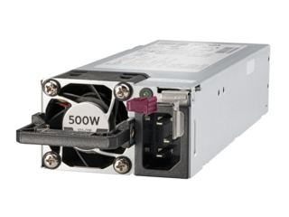 HPE 500W Flex Slot Platinum Hot Plug Low Halogen Power Supply Kit 865408-B21 865408-B21 фото