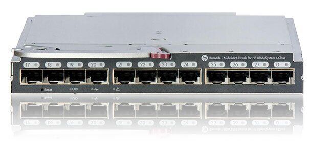 Brocade 16Gb/28 SAN Switch Power Pack+ for BladeSystem c-Class C8S47A C8S47A фото
