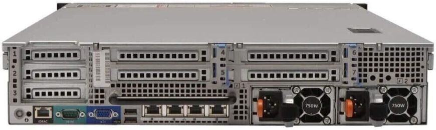 Dell PowerEdge R720 LFF (24C/48T 3.2GHz 128GB DDR3 H710P SFP+ 1.6TB SSD + 80TB) 12009 фото