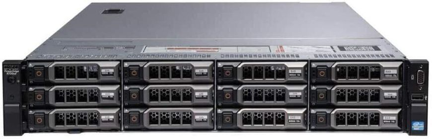 Dell PowerEdge R720 LFF (24C/48T 3.2GHz 128GB DDR3 H710P SFP+ 1.6TB SSD + 80TB) 12009 фото