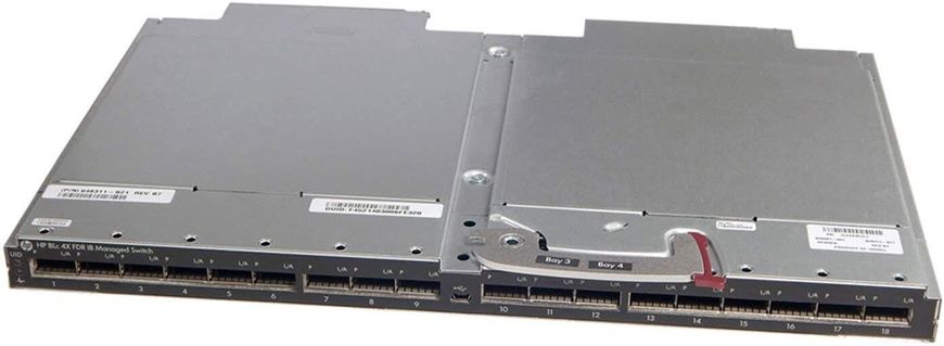 HPE 4X FDR InfiniBand Managed Switch Module for c-Class BladeSystem 648311-B21 648311-B21 фото