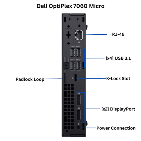 Купить Рабочая станция Dell OptiPlex 7060 Micro 35W( i5 8500T 8GB