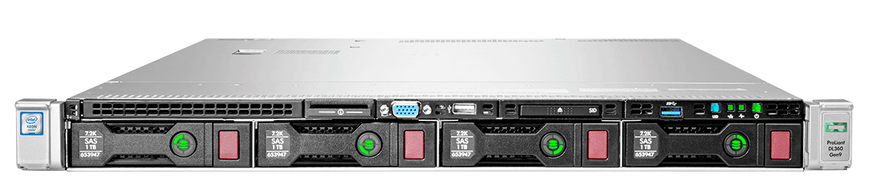 Сервер HPE DL360 Gen9 4 LFF ( 2x Xeon 2667v4 64GB DDR4 H240ar 561FLR-T 2x 500W ) 190000 фото