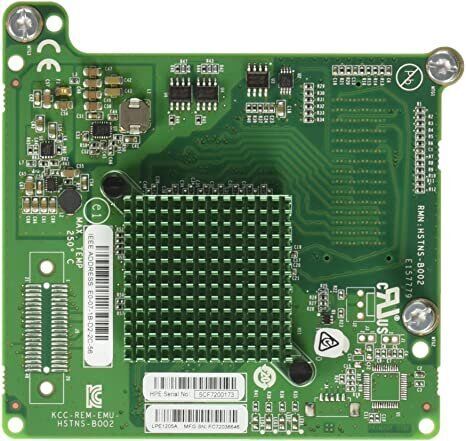 Сетевой Адаптер HPE LPe1205A 8Gb Fibre Channel Host Bus Adapter for BladeSystem c-Class 659818-B21 (б/у) 659818-B21 фото