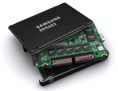 Samsung PM1653 SAS 24Gb/s SSD 2.5” 960 GB MZ-ILG960HCHQ (б/у) 13765 фото