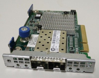 Мережевий Адаптер HPE FlexFabric 10Gb 2-port 554FLR SFP+ FIO Adapter 629142-B21 684213-B21 (б/в) 684213-B21 фото