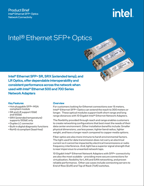 Мережевий Адаптер Intel Ethernet Server Adapter X520-DA2 SFP+ [ Intel 82599 ] (б/в) 40102010001 фото