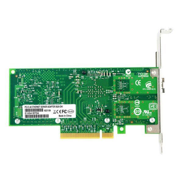 Сетевой Адаптер Intel Ethernet Server Adapter X520-DA1 SFP+ [ Controller Intel 82599 ] (б/у) X520-DA1 фото
