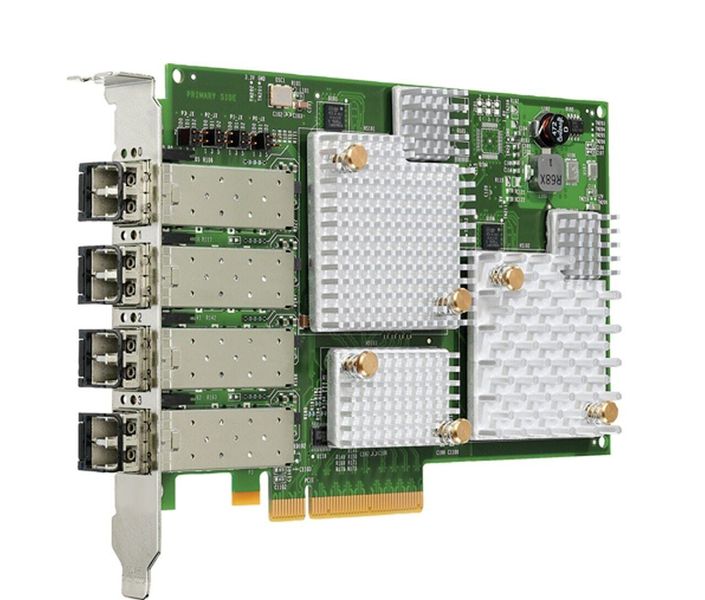 Сетевой Адаптер Emulex HPE StoreFabric 84E 4-port 8Gb Fibre Channel Host Bus Adapter E7Y63A (б/у) E7Y63A фото